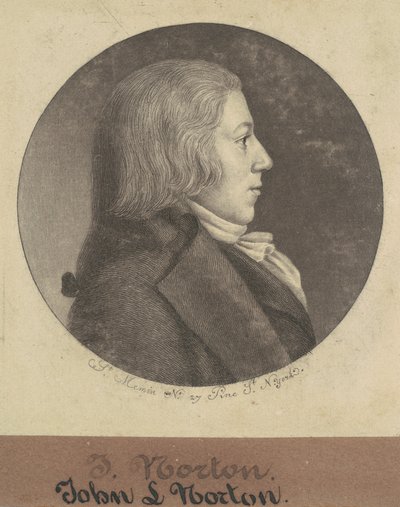 ジョン・リーク・ノートン 作： Charles B. J. Févret de Saint Mémin