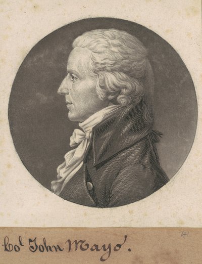 ジョン・メイ2世 作： Charles B. J. Févret de Saint Mémin