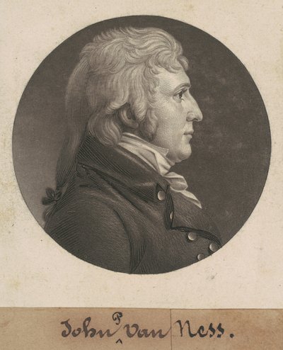 ジョン・ピーター・ヴァン・ネス 作： Charles B. J. Févret de Saint Mémin