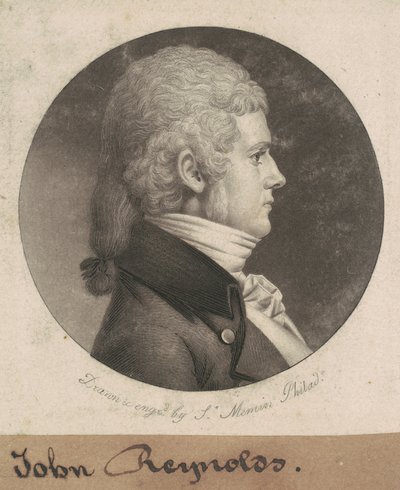 ジョン・レイノルズ 作： Charles B. J. Févret de Saint Mémin