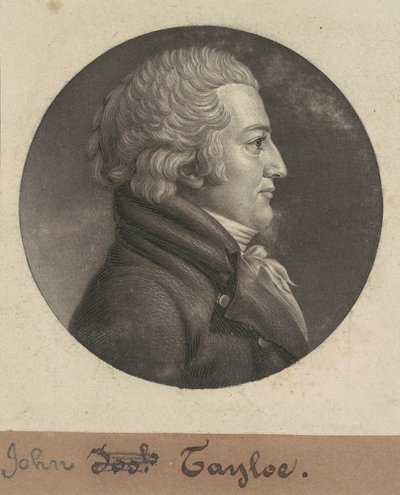 ジョン・テイラー三世 作： Charles B. J. Févret de Saint Mémin
