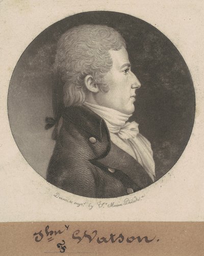 ジョン・ワトソン 作： Charles B. J. Févret de Saint Mémin