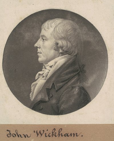 ジョン・ウィッカム 作： Charles B. J. Févret de Saint Mémin