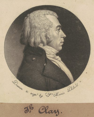ジョセフ・クレイ 作： Charles B. J. Févret de Saint Mémin