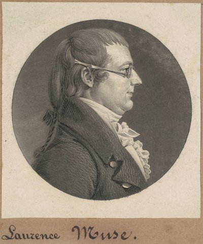 ローレンス・ミューズ 作： Charles B. J. Févret de Saint Mémin