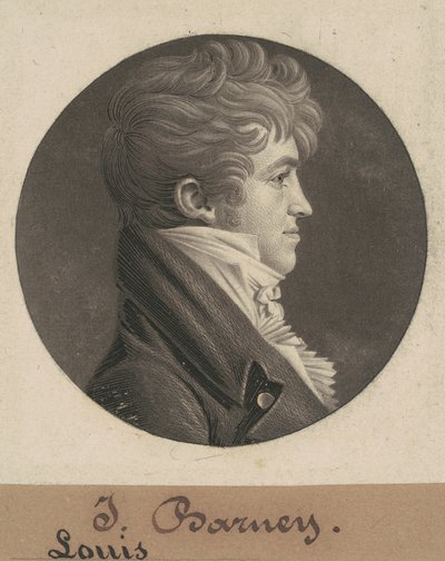 ルイス・バーニー 作： Charles B. J. Févret de Saint Mémin