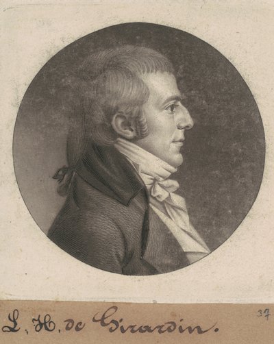 ルイ・ヒュー・ジラルダン 作： Charles B. J. Févret de Saint Mémin