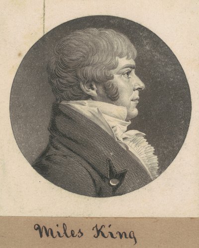 マイルズ・キング・ジュニア 作： Charles B. J. Févret de Saint Mémin