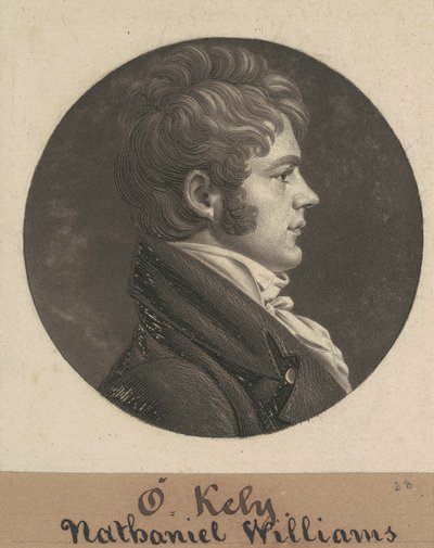ナサニエル・ウィリアムズ 作： Charles B. J. Févret de Saint Mémin