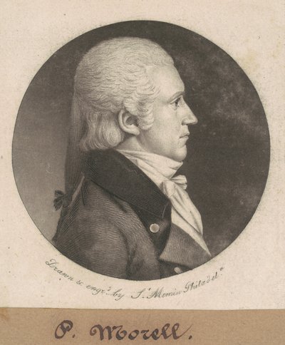 P・モレル 作： Charles B. J. Févret de Saint Mémin