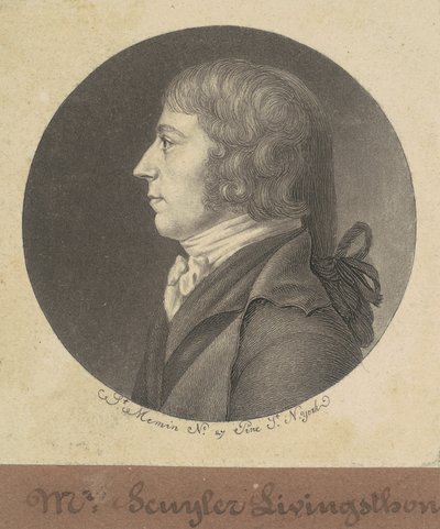 ピーター・スカイラー・リビングストン 作： Charles B. J. Févret de Saint Mémin