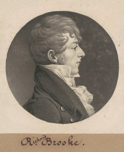 リチャード・ブルック 作： Charles B. J. Févret de Saint Mémin