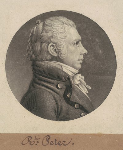 ロバート・ピーター・ジュニア 作： Charles B. J. Févret de Saint Mémin