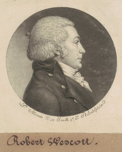 ロバート・ウェスコット 作： Charles B. J. Févret de Saint Mémin