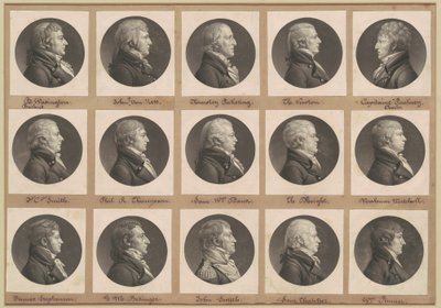サン・メマン肖像画コレクション、グループ33 作： Charles B. J. Févret de Saint Mémin