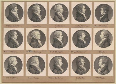 サン・メマン肖像画コレクション、グループ40 作： Charles B. J. Févret de Saint Mémin