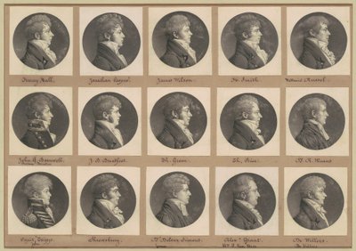 サン・メマン肖像画コレクション、グループ46 作： Charles B. J. Févret de Saint Mémin