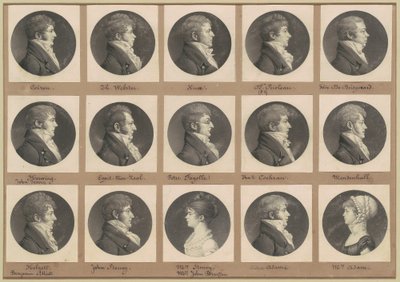 サン・メマン肖像画コレクション、グループ47 作： Charles B. J. Févret de Saint Mémin