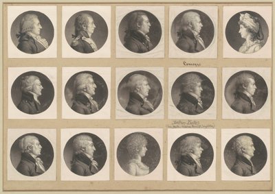 サン・メマン肖像画コレクション、グループ53 作： Charles B. J. Févret de Saint Mémin