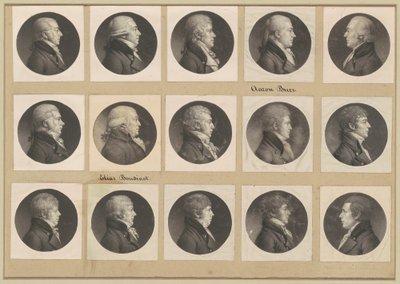 サン・メマン肖像画コレクション、グループ54 作： Charles B. J. Févret de Saint Mémin