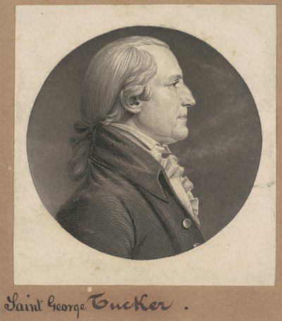 セント・ジョージ・タッカー 作： Charles B. J. Févret de Saint Mémin