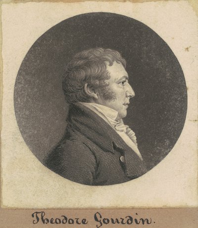 セオドア・ゴーダン 作： Charles B. J. Févret de Saint Mémin