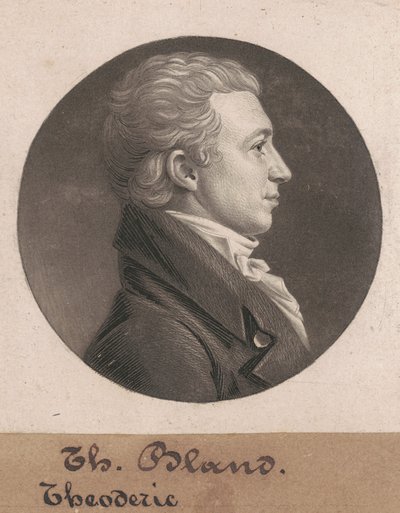 セオドリック・ブランド 作： Charles B. J. Févret de Saint Mémin