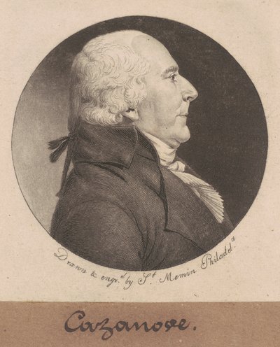 テオフィル・カザノベ 作： Charles B. J. Févret de Saint Mémin