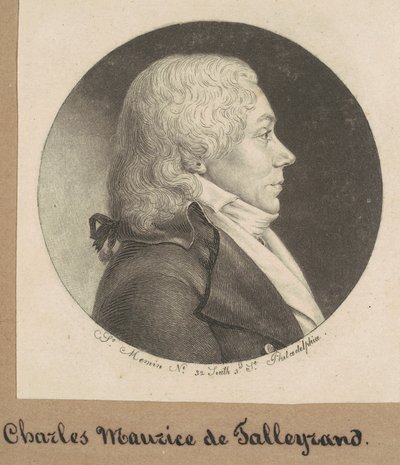 正体不明の男 作： Charles B. J. Févret de Saint Mémin