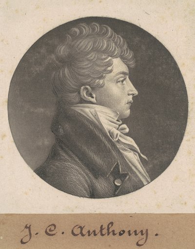 正体不明の男 作： Charles B. J. Févret de Saint Mémin