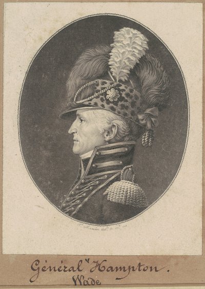 ウェイド・ハンプトン 作： Charles B. J. Févret de Saint Mémin