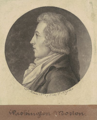 ワシントン・モートン 作： Charles B. J. Févret de Saint Mémin
