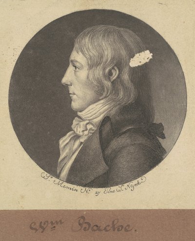 ウィリアム・バッシュ 作： Charles B. J. Févret de Saint Mémin