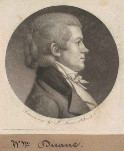 ウィリアム・デュアン 作： Charles B. J. Févret de Saint Mémin