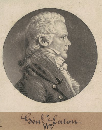 ウィリアム・イートン 作： Charles B. J. Févret de Saint Mémin