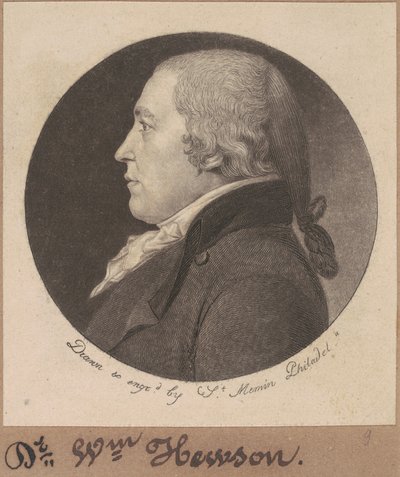 ウィリアム・ヒューソン 作： Charles B. J. Févret de Saint Mémin