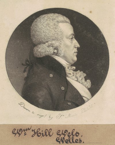 ウィリアム・ヒル・ウェルズ 作： Charles B. J. Févret de Saint Mémin