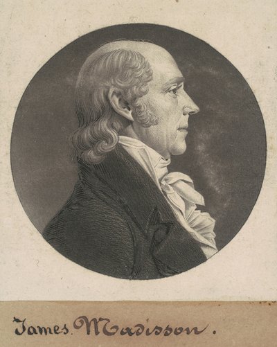 ウィリアム・マディソン 作： Charles B. J. Févret de Saint Mémin