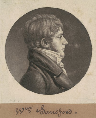 ウィリアム・サンフォード 作： Charles B. J. Févret de Saint Mémin