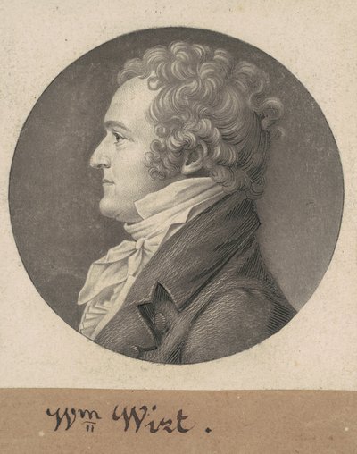 ウィリアム・ワート 作： Charles B. J. Févret de Saint Mémin