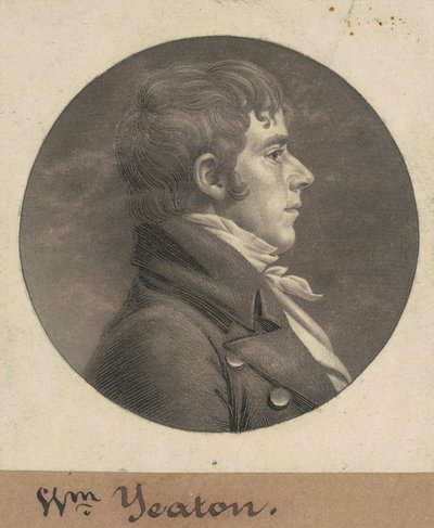 ウィリアム・イェートン 作： Charles B. J. Févret de Saint Mémin