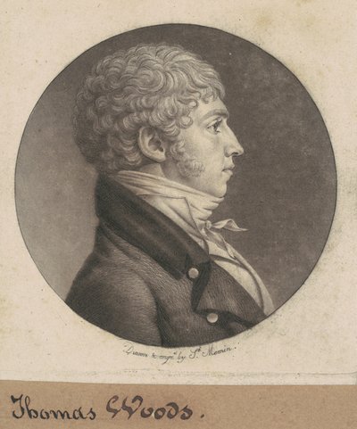 ウッズ 作： Charles B. J. Févret de Saint Mémin