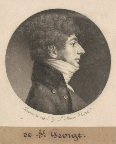 セントジョージ 作： Charles B. J. Févret de Saint Mémin