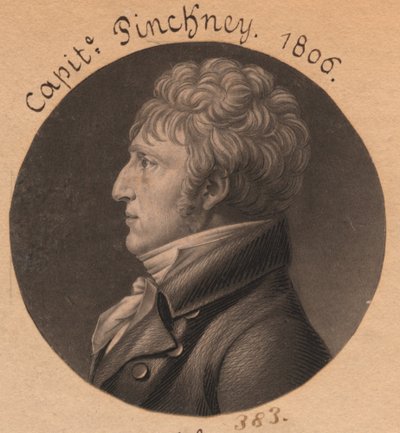 Möglicherweise Charles Pinckney oder Dr. George Wilson 作： チャールズ・バルタザール・ジュリアン・フェブレ・ド・サン・メミン