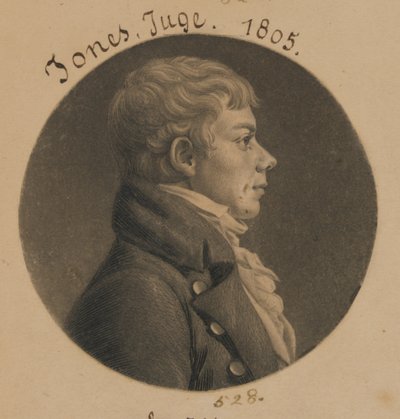 ウォルター・ジョーンズ 作： Charles Balthazar Julien Févret de Saint-Mémin