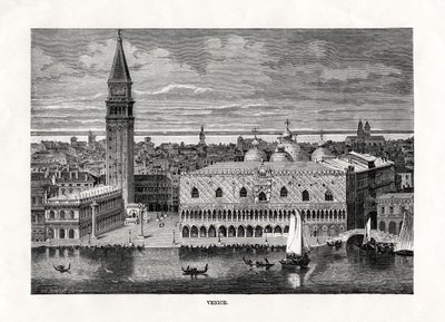 イタリア、ベニス、1879 作： Charles Barbant
