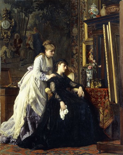 思い出、 作： Charles Baugniet