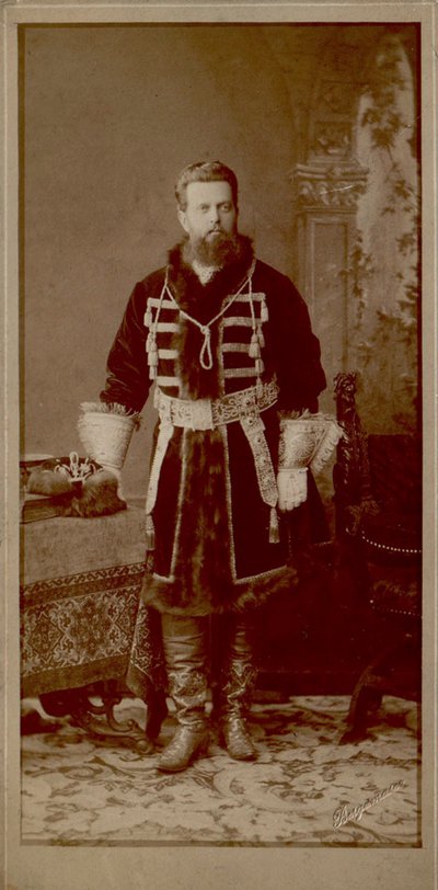 ロシアの大公ウラジミールアレクサンドロヴィッチ、1903 作： Charles Bergamasco