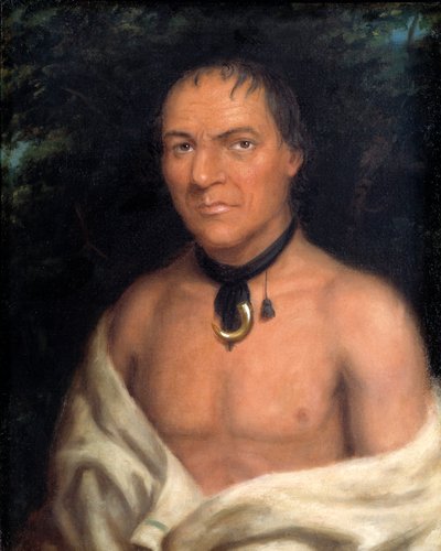 Co-Sne-Boin、1827年。 作： Charles Bird King