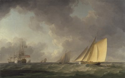 さわやかなそよ風に包まれたカッタークローズ、その他の配送 作： Charles Brooking